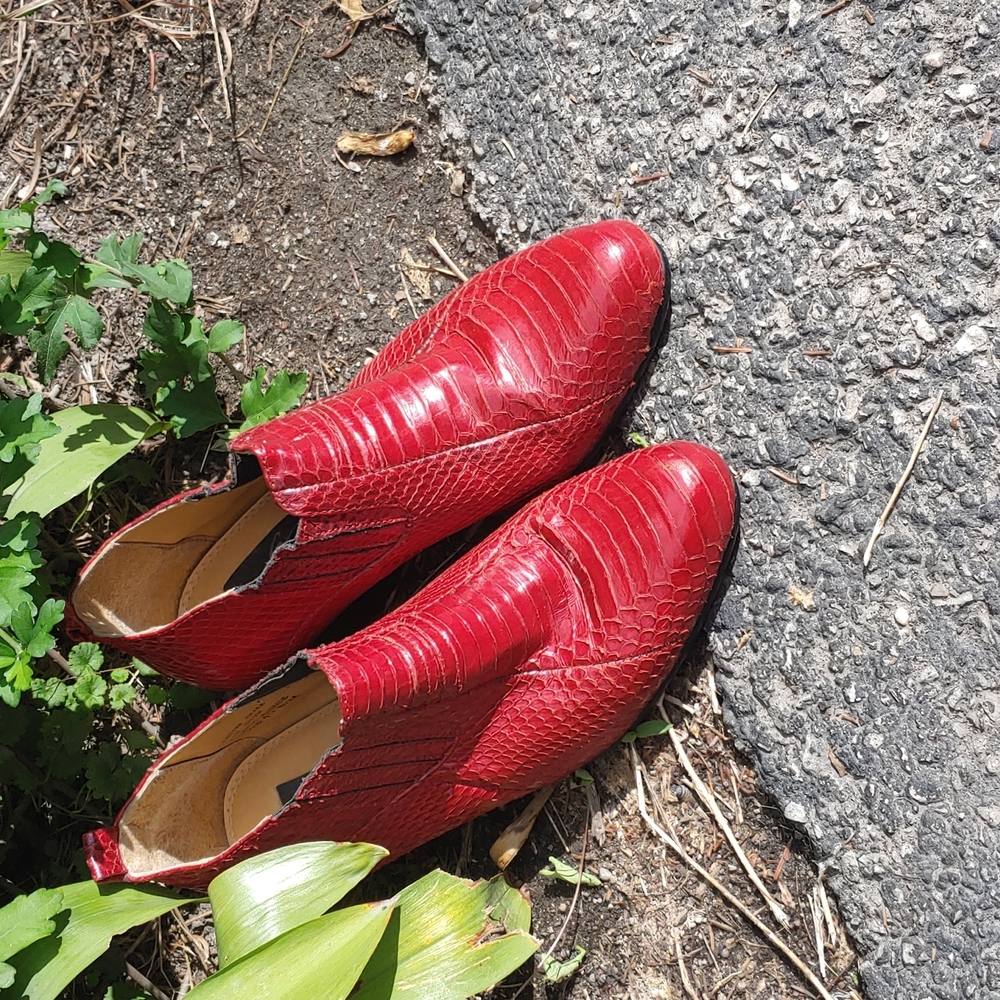 Genuine Snake skin boots